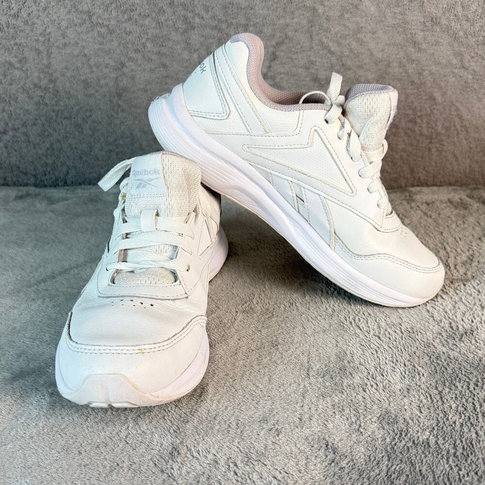 Reebok Walk Ultra 7 DMX Max Women's Walking Shoes White Size 8 EH0937